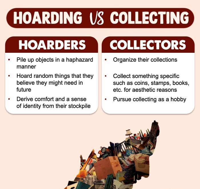 Hoarding vs Collecting