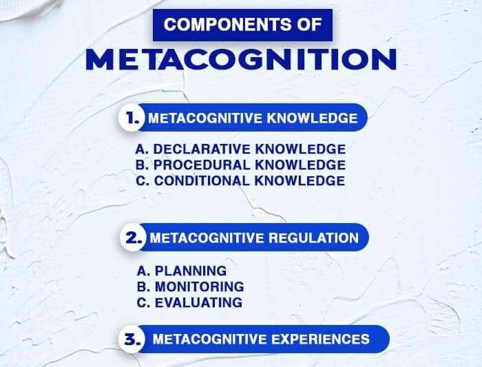 components of metacognition