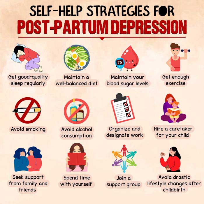 Self-help Strategies For Post-partum Depression