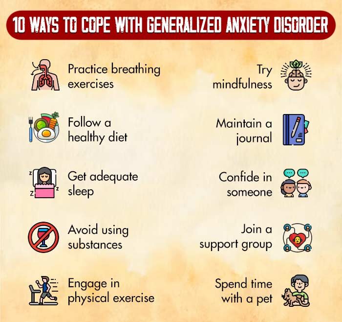 10 Ways to Cope with Generalized Anxiety Disorder