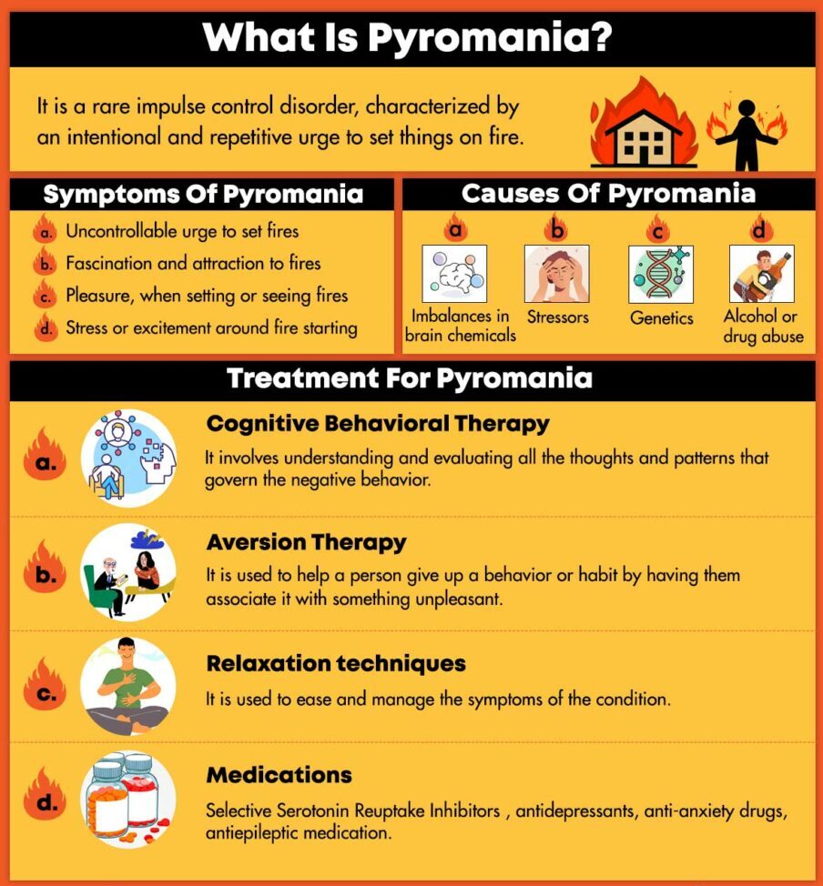 Pyromania infographic