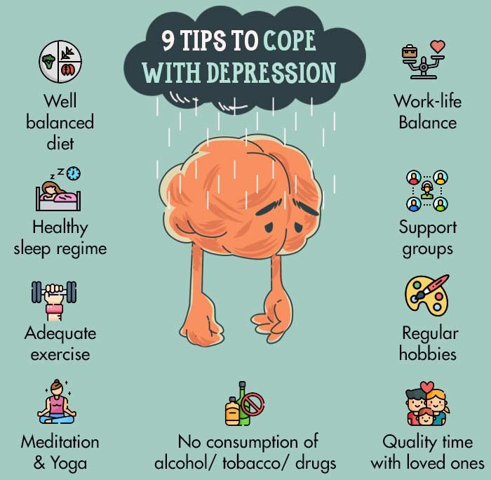 9 Tips To Cope with Depression