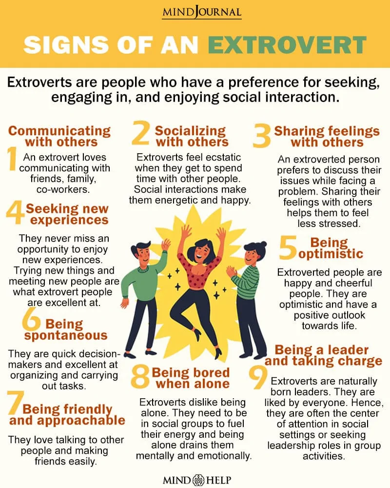 extrovert people