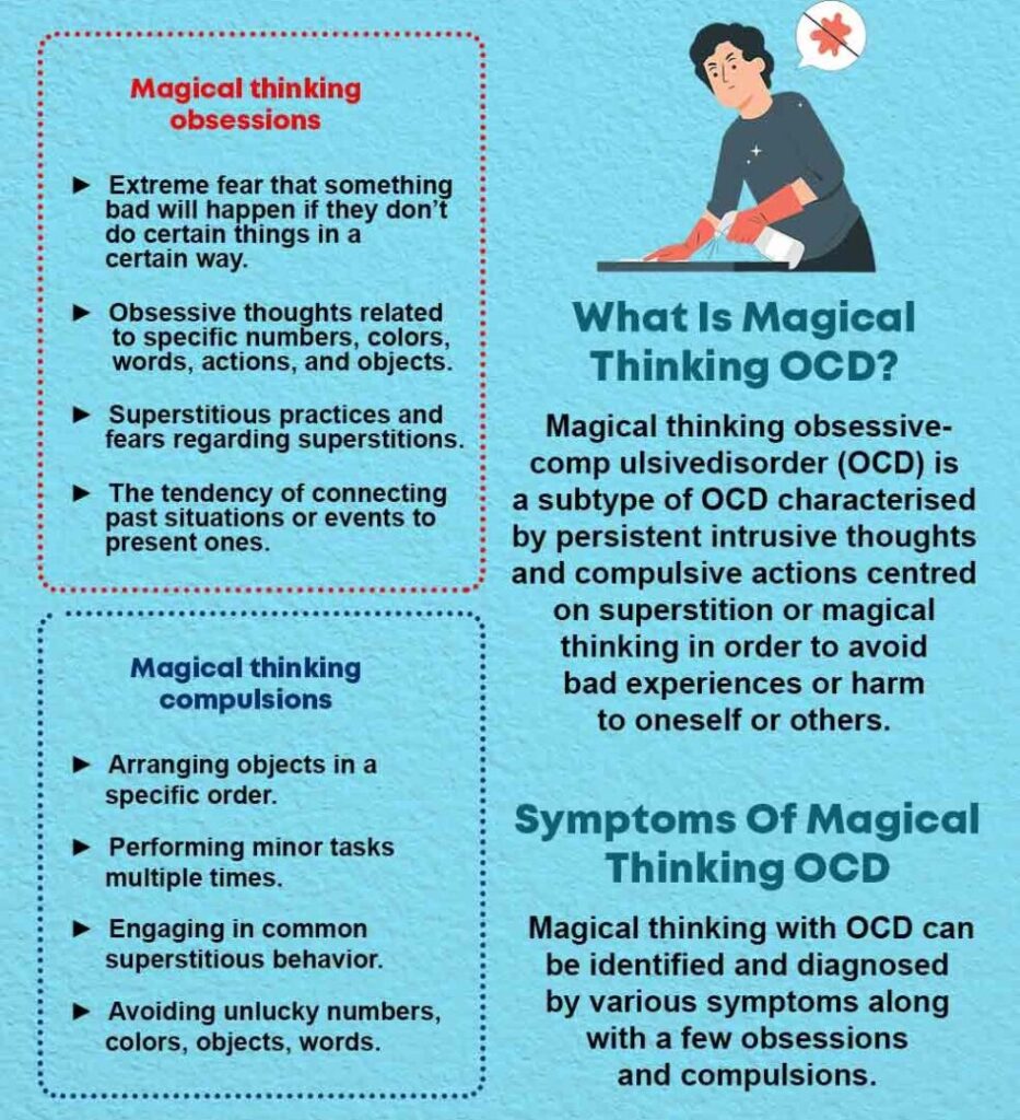 magical thinking ocd infographic