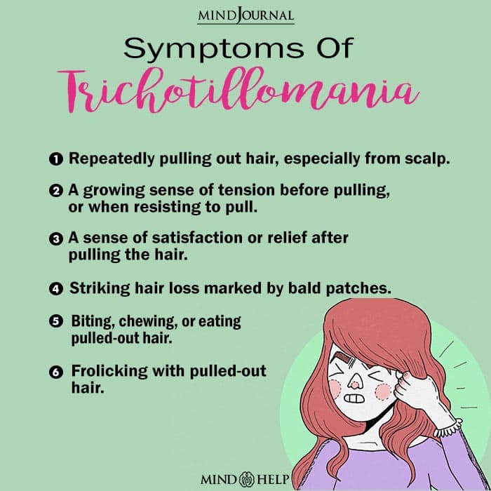Symptoms Of Trichotillomania