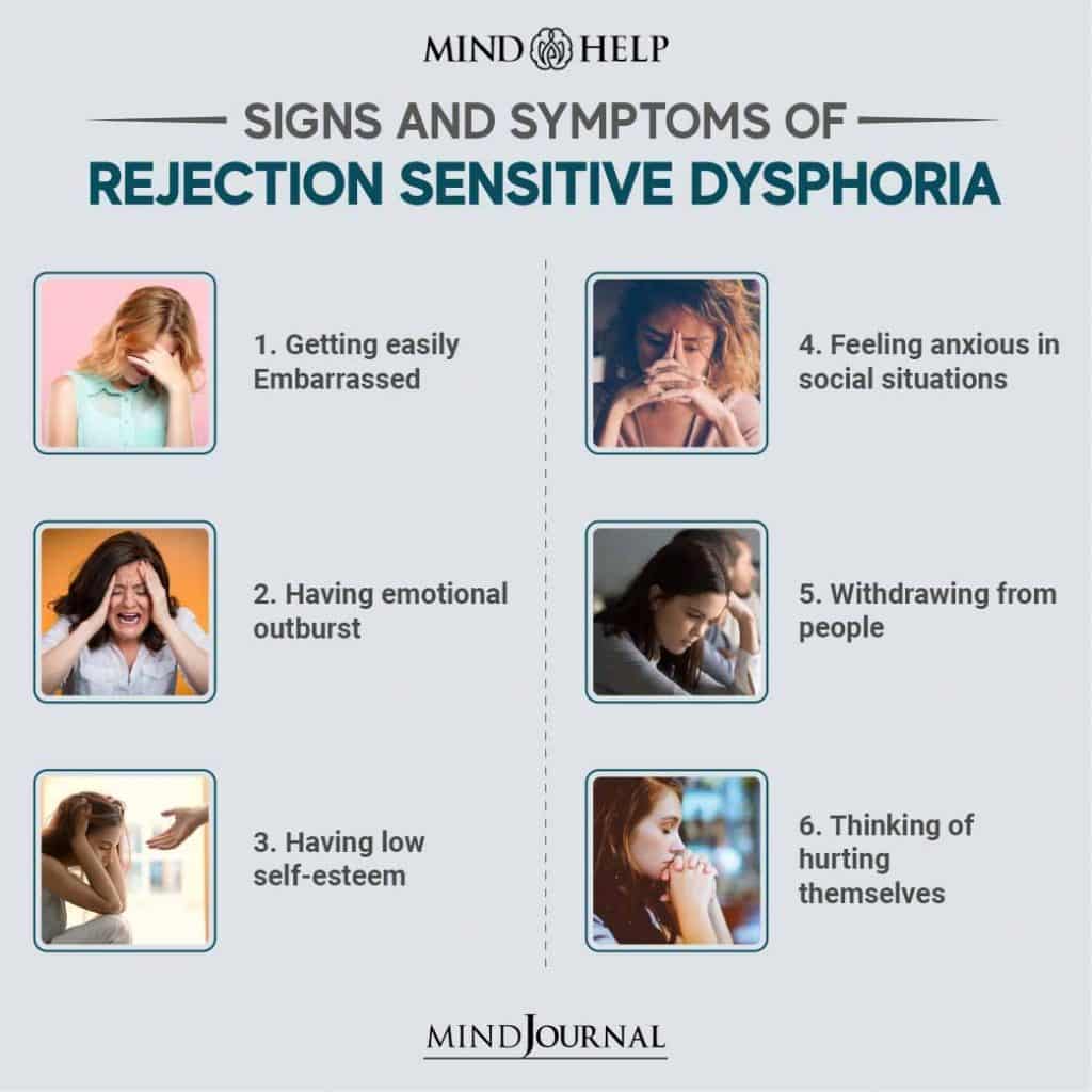 Signs And Symptoms Of Rejection Sensitive Dysphoria
 