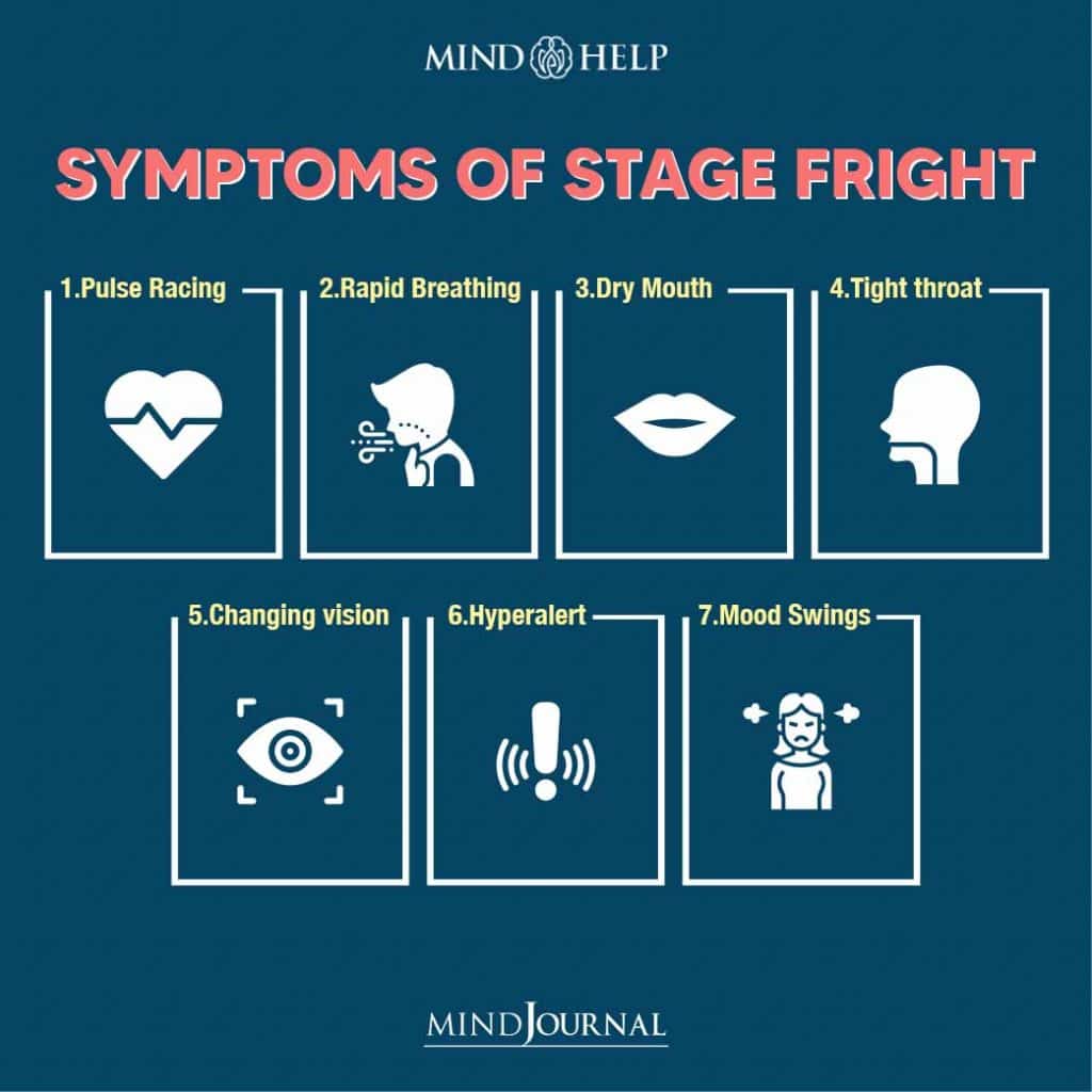 Symptoms Of Stage Fright