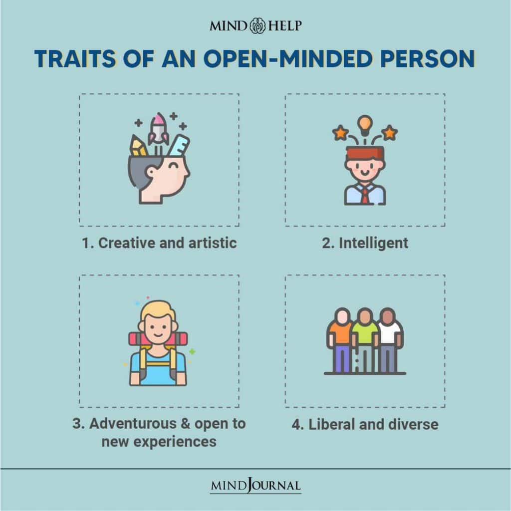 open minded person