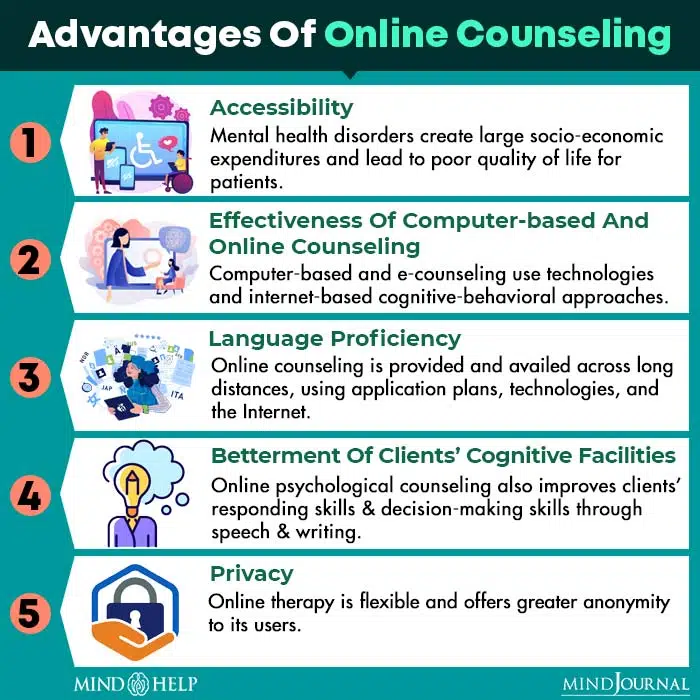 Advantages Of Online Counseling