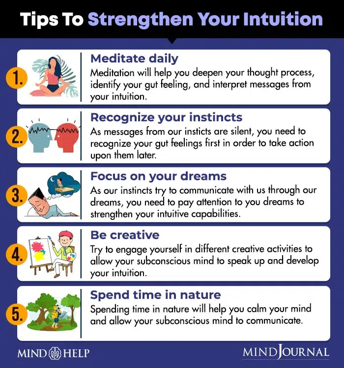 Tips to strengthen your intuition