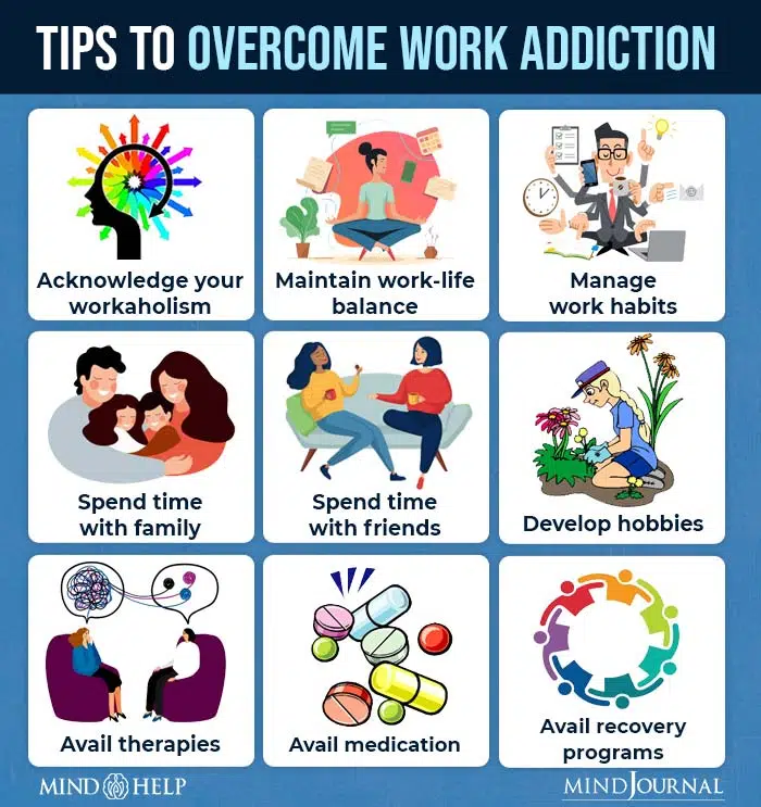 Tips To Overcome Work Addiction