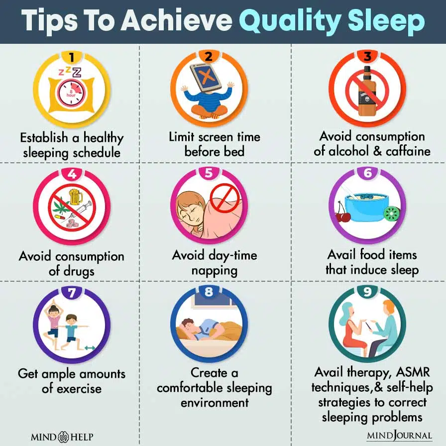 Tips To Achieve Quality Sleep