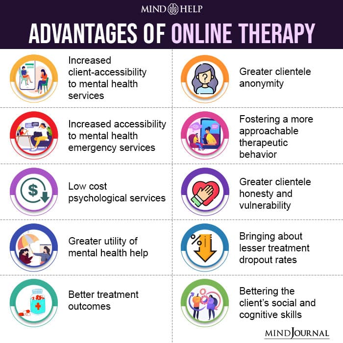 Advantages Of Online Therapy