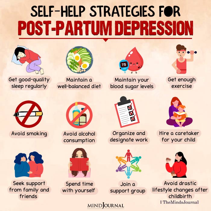Self-help Strategies For Post-partum Depression