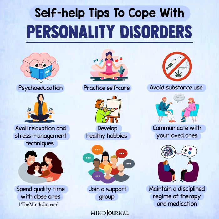Self Help Tips To Cope With Personality Disorders.
