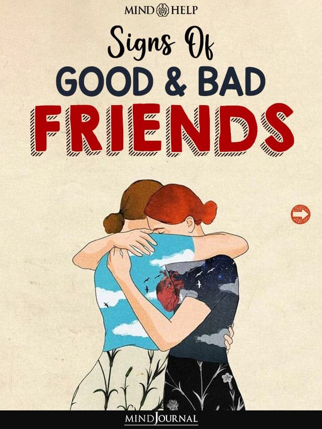 Signs Of Good & Bad Friends