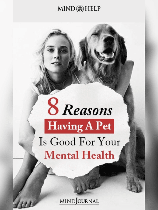 Having A Pet Is Good For Your Mental Health