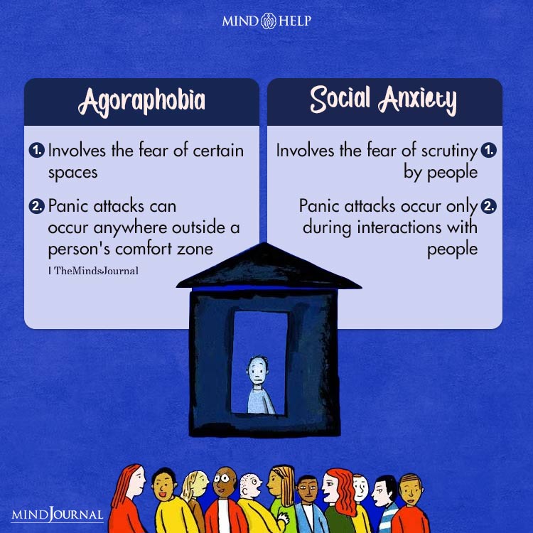 Agoraphobia vs. Social Anxiety