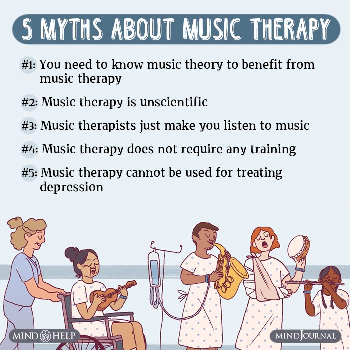 Learn five myths about music therapy also known as music frequency for healing