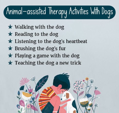 Animal assisted Therapy Activities with Dog