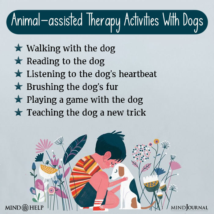 Animal assisted Therapy Activities with Dogs