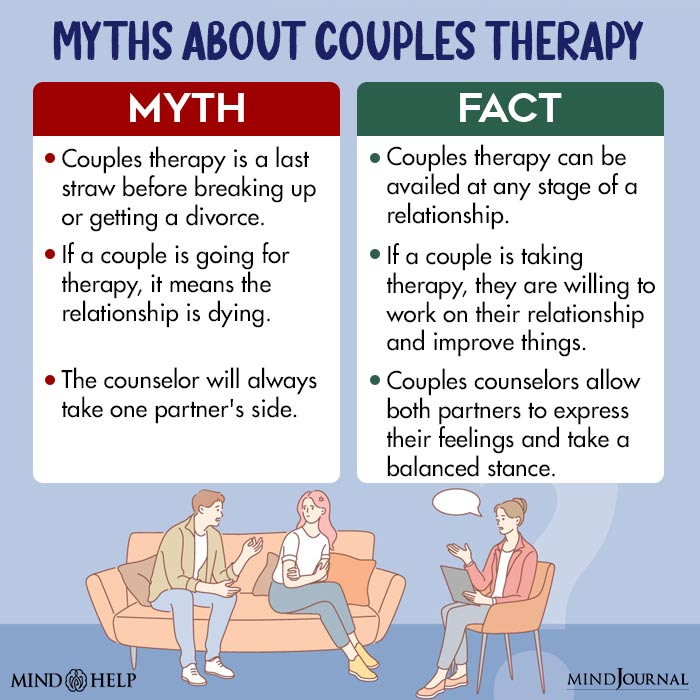 Myths about Couples Therapy