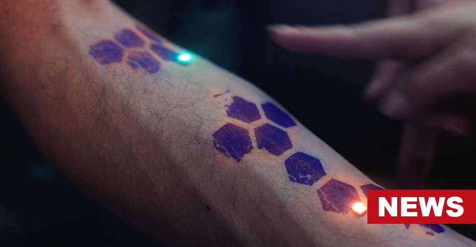 Palm E-Tattoo Can Detect Your Stress