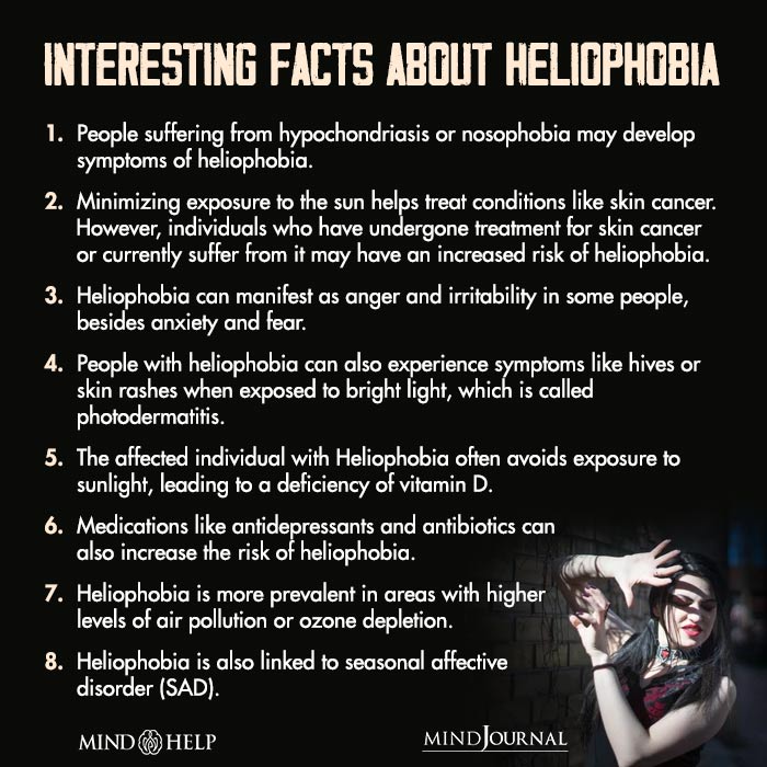 Interesting Facts About Heliophobia