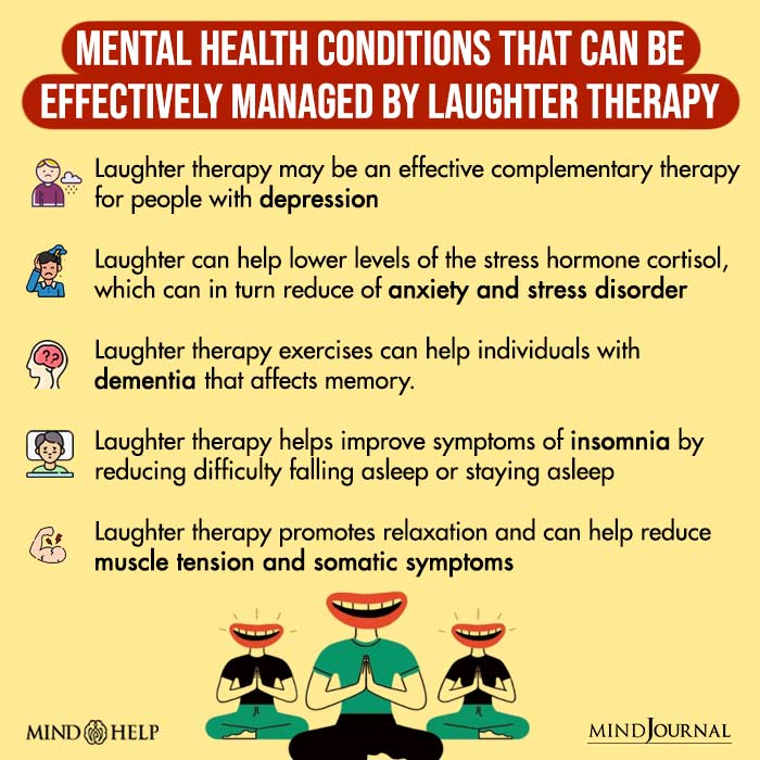 Mental Health Conditions that Can be Effectively Managed by Laughter Therapy