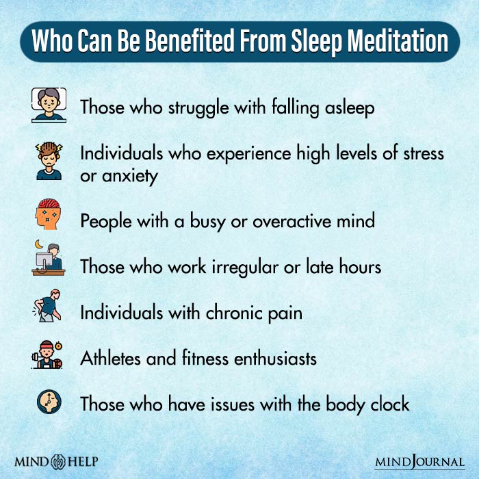 Who Can Be Benefited From Sleep Meditation
