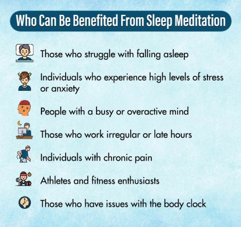 Who Can Be Benefited From Sleep Meditation