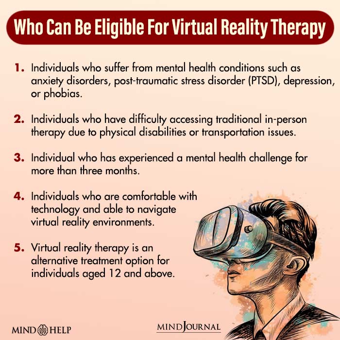 Who can be Eligible for Virtual Reality Therapy
