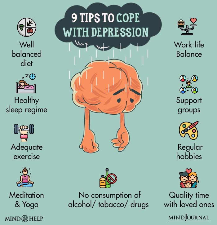 9 Tips To Cope with Depression