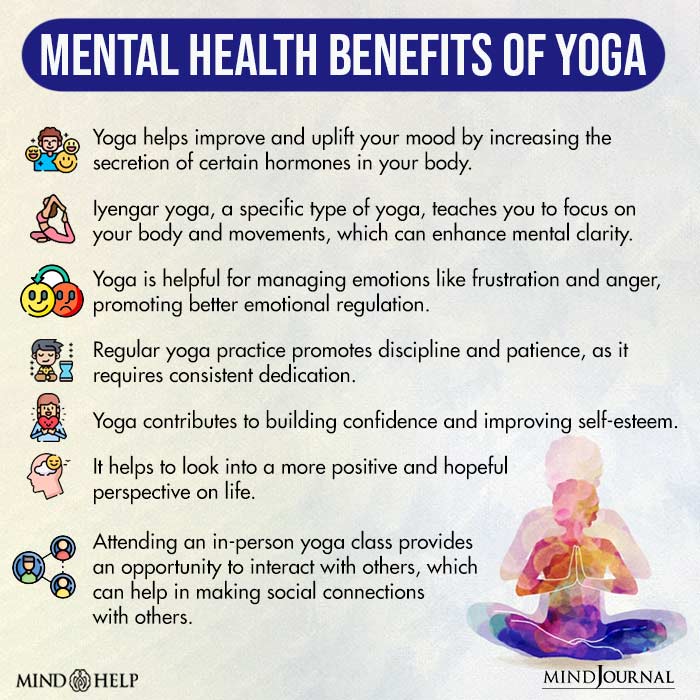 Mental health benefits of yoga