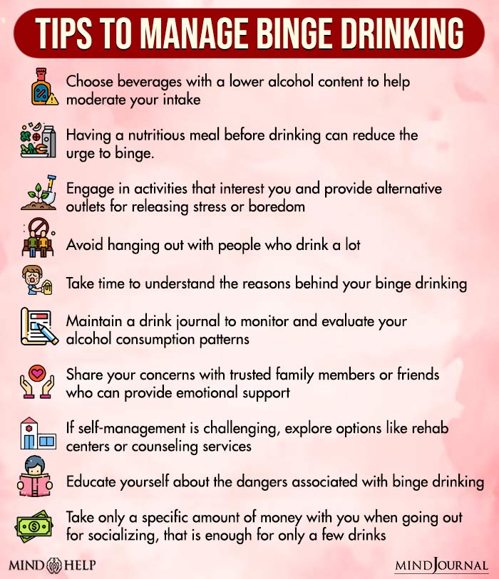 Tips to Manage Binge Drinking