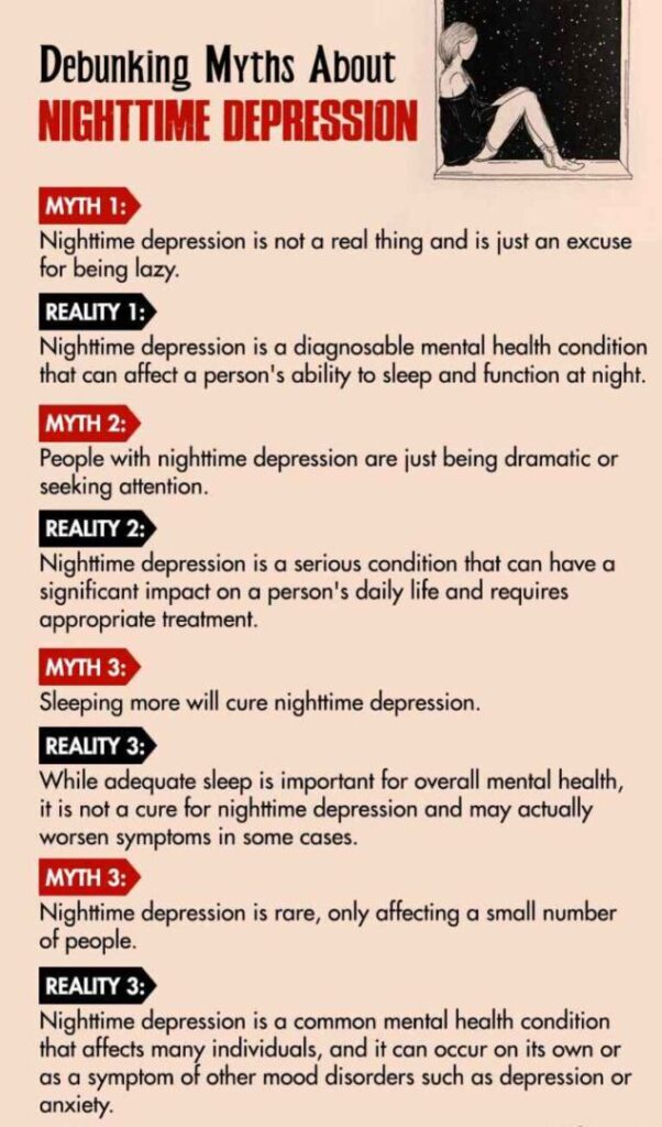 Debunking Myths About Nighttime Depression