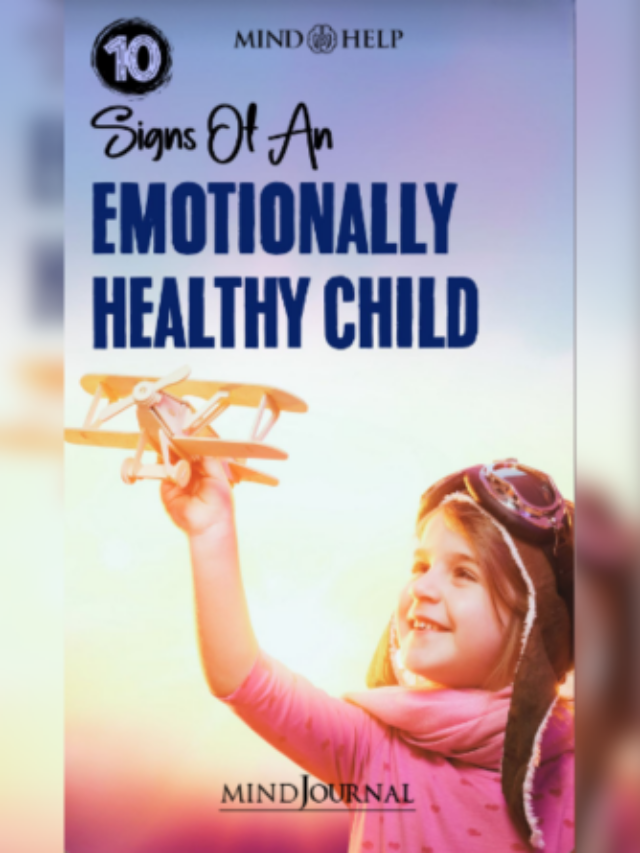Signs Of An Emotionally Healthy Child