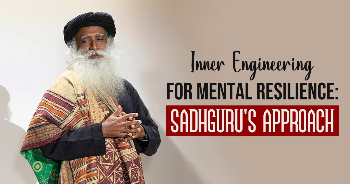 Sadhguru's take on mental health