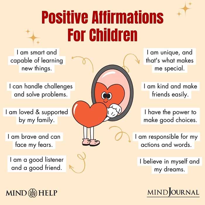 Positive Affirmations For Children