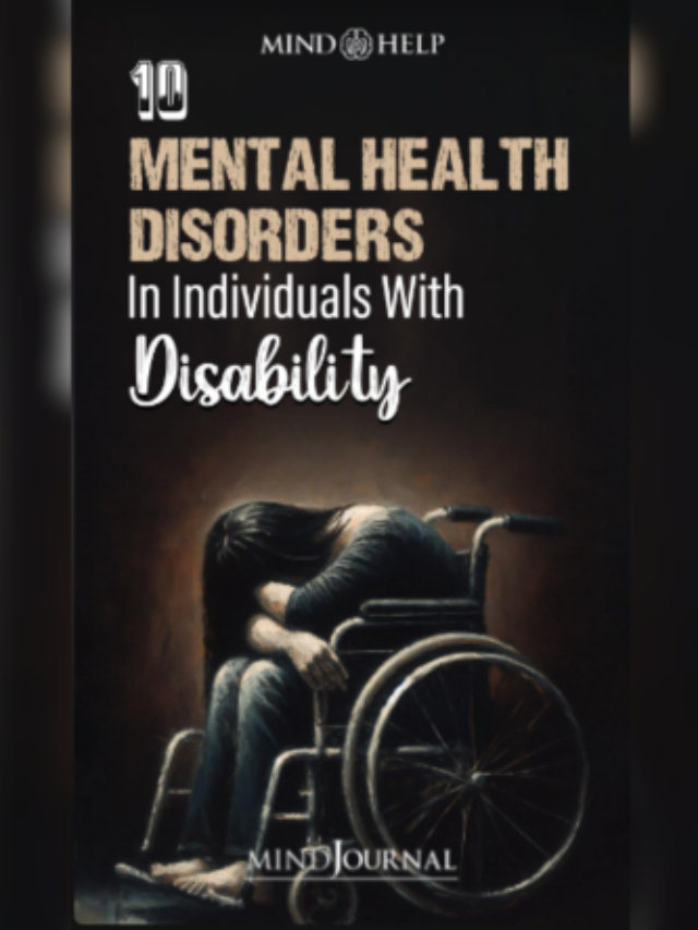10 Mental Health Disorders In Individuals With Disability