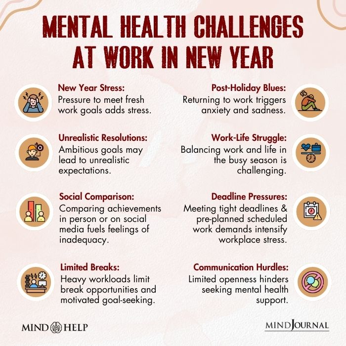 Mental Health Challenges At Work In New Year