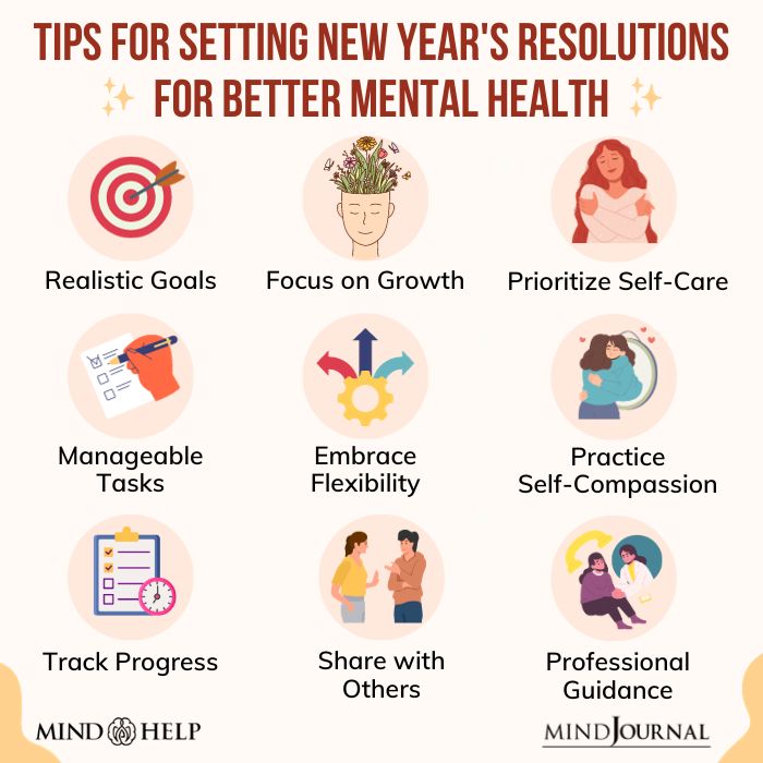 Tips For Setting New Year's Resolutions For Better Mental Health