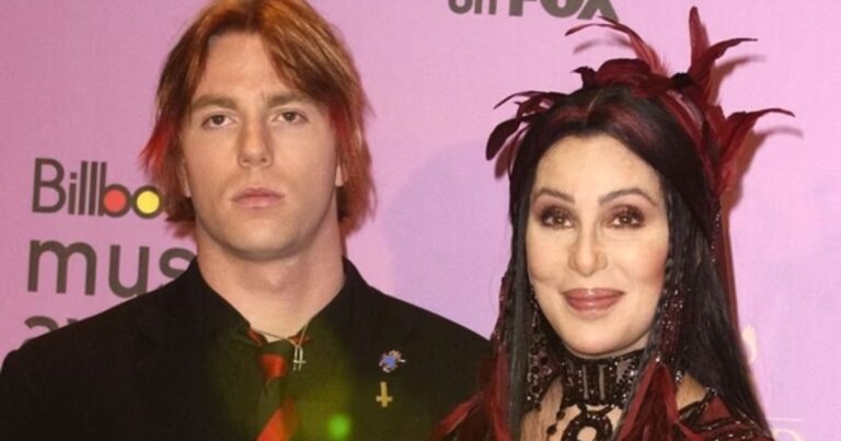 Cher and her son Elijah