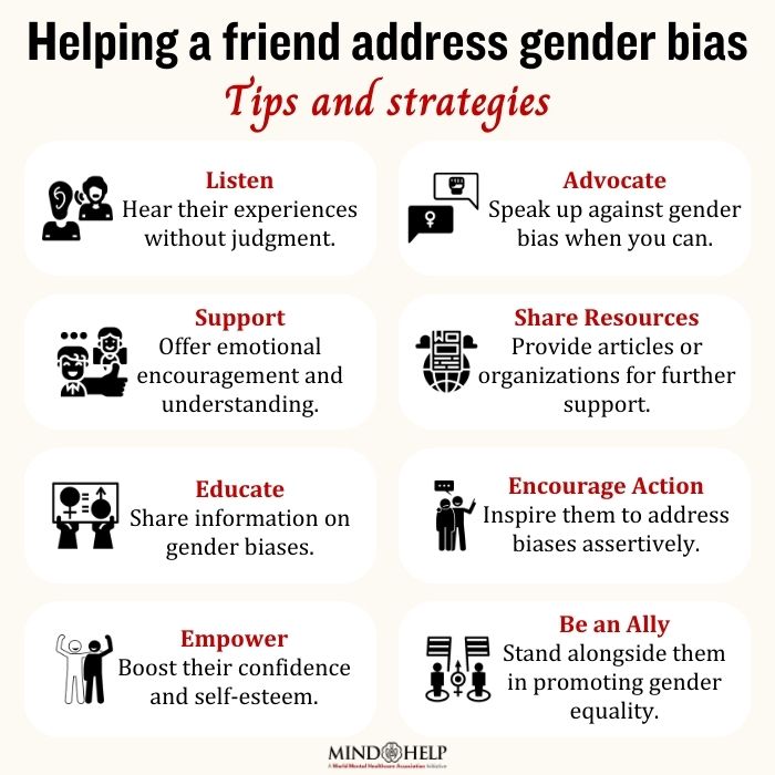 Helping a friend address gender bias: Tips and strategies