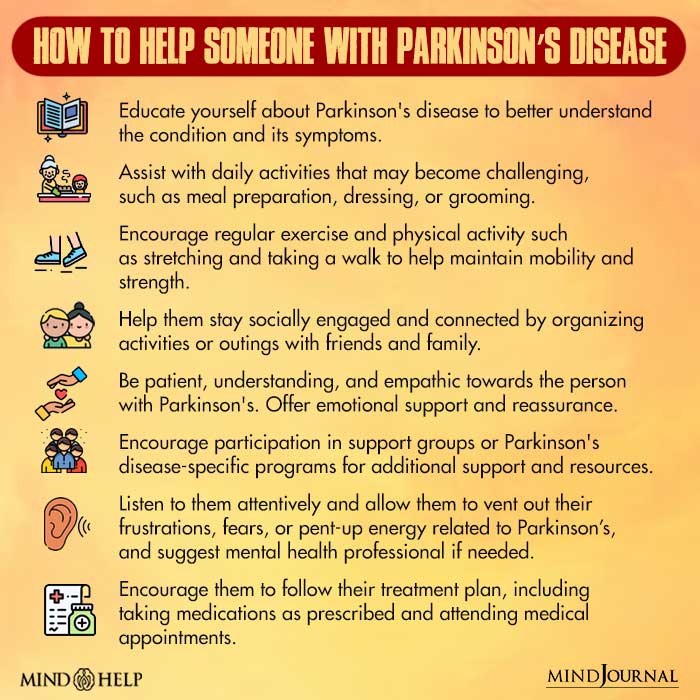 How to help someone with Parkinson’s disease