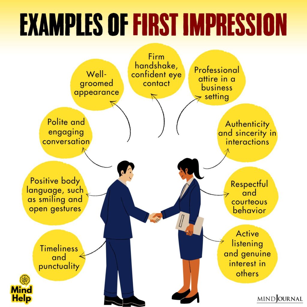 Examples Of First Impression