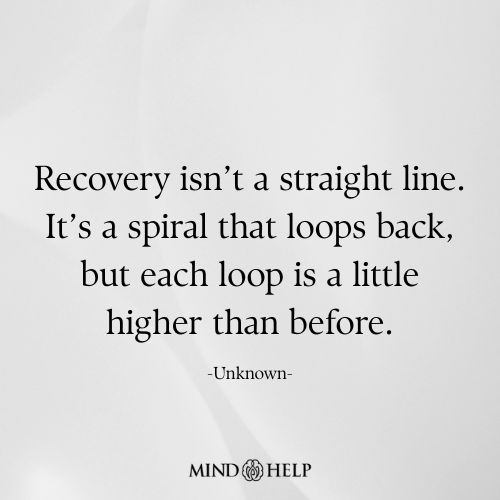 Recovery Isn’t a Straight Line