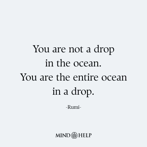 Spiritual quote about self-realization and inner wholeness by Mind Help.