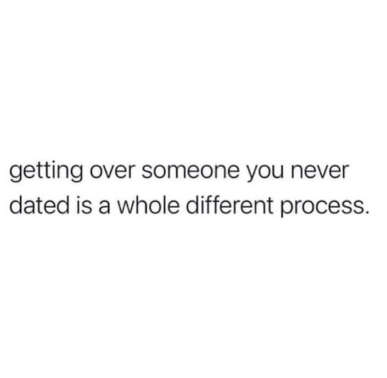 How To Get Over Someone You Love But Never Dated