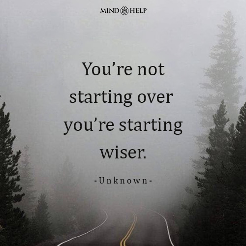 Quote about turning setbacks into stronger restarts